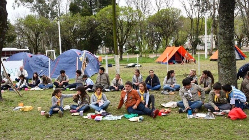 El Grupo Scout San José participó de encuentro en Polvaredas